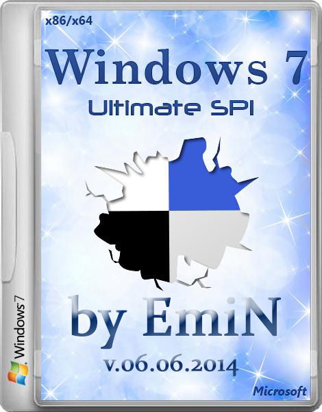 Windows 7 Ultimate SP1 by EmiN x86/x64 (2014/RUS) на Развлекательном портале softline2009.ucoz.ru