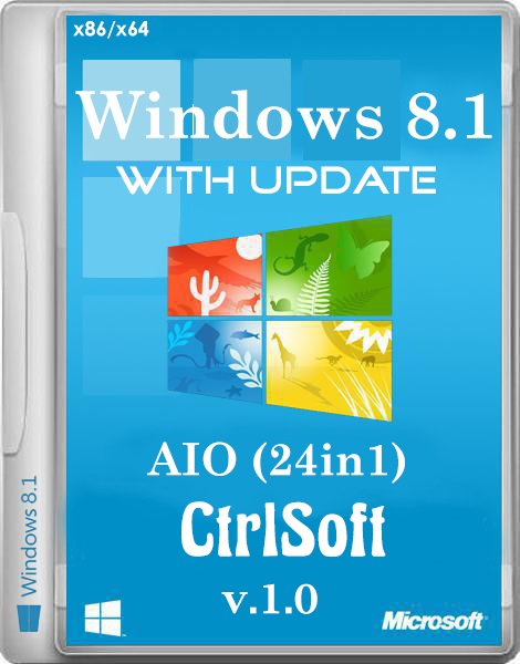 Windows 8.1 Update x86/x64 AIO 24in1 CtrlSoft v.1.0 (2014/RUS/ENG) на Развлекательном портале softline2009.ucoz.ru