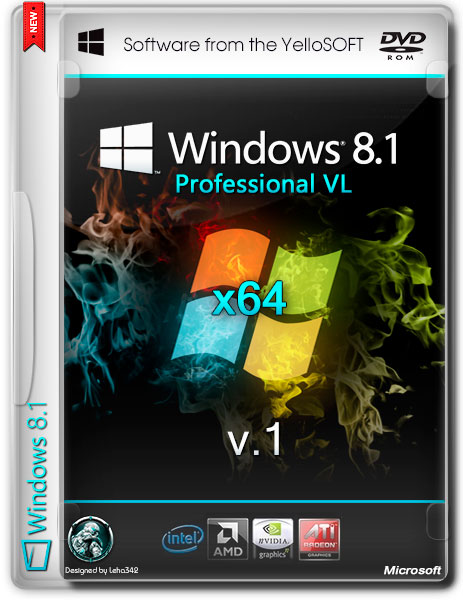 Windows 8.1 Pro VL x64 with Update v.1 by YelloSOFT (RUS/2014) на Развлекательном портале softline2009.ucoz.ru
