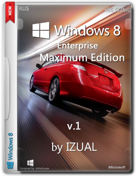 Windows 8 Enterprise x86 by IZUAL Maximum Edition v.1. 24.06 (2014/RUS) на Развлекательном портале softline2009.ucoz.ru