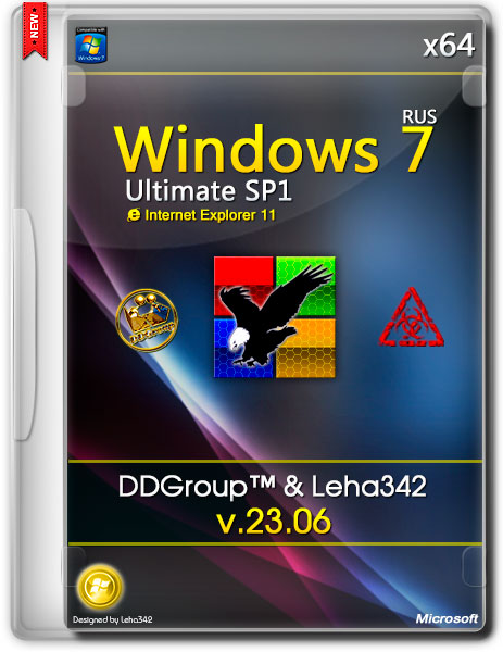 Windows 7 Ultimate SP1 x64 v.23.06  by DDGroup™ & Leha342 (RUS/2014) на Развлекательном портале softline2009.ucoz.ru