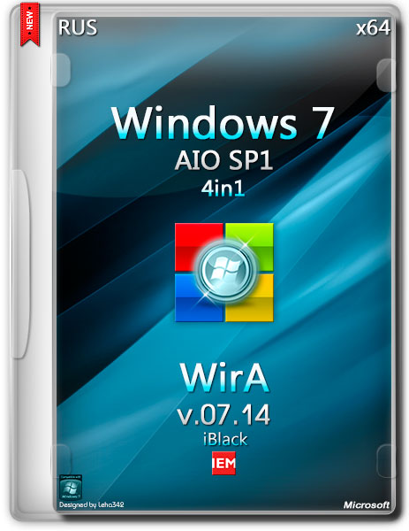 Windows 7 SP1 AIO x64 WirA v.07.14 (RUS/2014) на Развлекательном портале softline2009.ucoz.ru