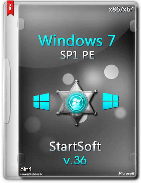 Windows 7 SP1 x86/x64 PE StartSoft v.36 (RUS/2014) на Развлекательном портале softline2009.ucoz.ru