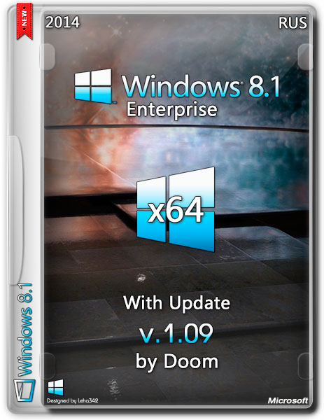 Windows 8.1 Enterprise x64 v.1.09 by Doom (RUS/2014) на Развлекательном портале softline2009.ucoz.ru