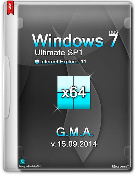 Windows 7 Ultimate SP1 x64 IE11 G.M.A. v.15.09.2014 (RUS/2014) на Развлекательном портале softline2009.ucoz.ru