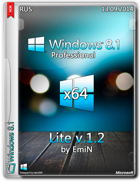 Windows 8.1 Professional x64 Lite v.1.2 by EmiN (RUS/2014) на Развлекательном портале softline2009.ucoz.ru