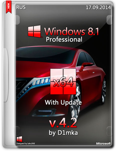 Windows 8.1 Pro With Update x64 v.4.6 by D1mka (RUS/2014) на Развлекательном портале softline2009.ucoz.ru