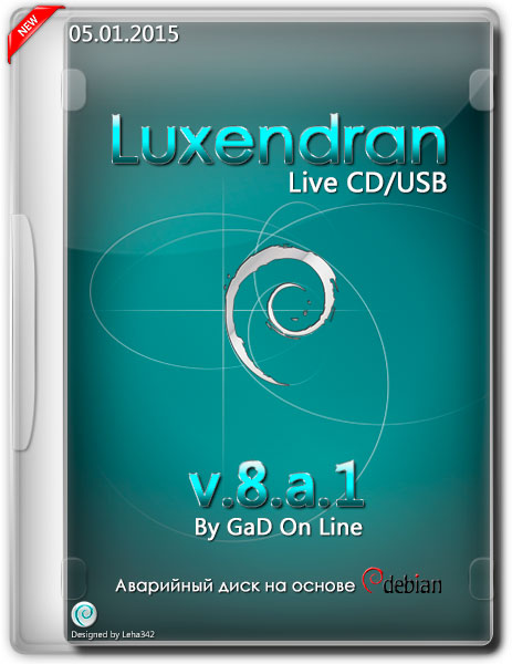 Luxendran v.8.a.1 Live CD/USB (RUS/2015) на Развлекательном портале softline2009.ucoz.ru