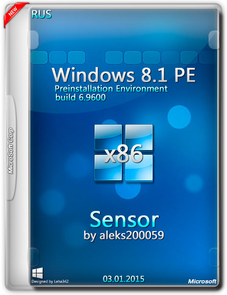 Windows 8.1 PE Sensor by aleks200059 (RUS/2015) на Развлекательном портале softline2009.ucoz.ru