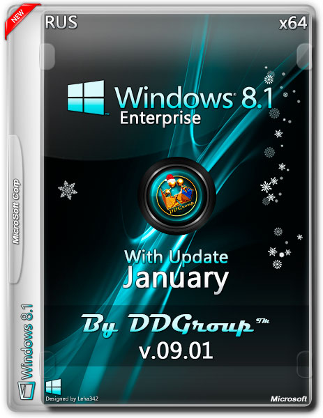 Windows 8.1 Enterprise x64 With Update January v.09.01 by DDGroup™ (RUS/2015) на Развлекательном портале softline2009.ucoz.ru