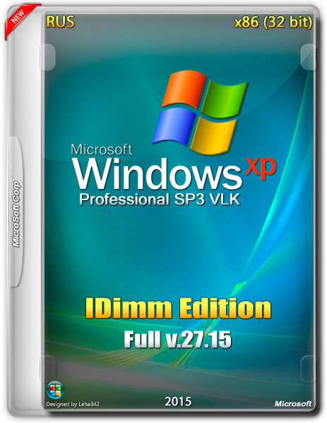 Windows XP Professional SP3 x86 IDimm Edition Full v.27.15 (RUS/2015) на Развлекательном портале softline2009.ucoz.ru