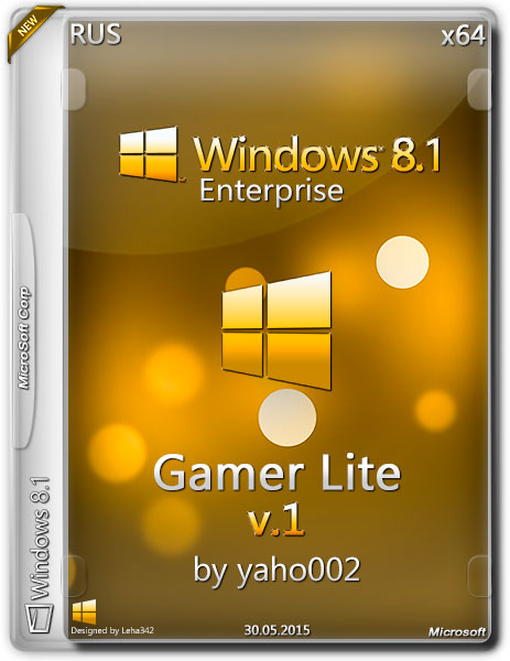 Windows 8.1 Enterprise x64 Gamer Lite v.1 by yaho002 (RUS/2015) на Развлекательном портале softline2009.ucoz.ru