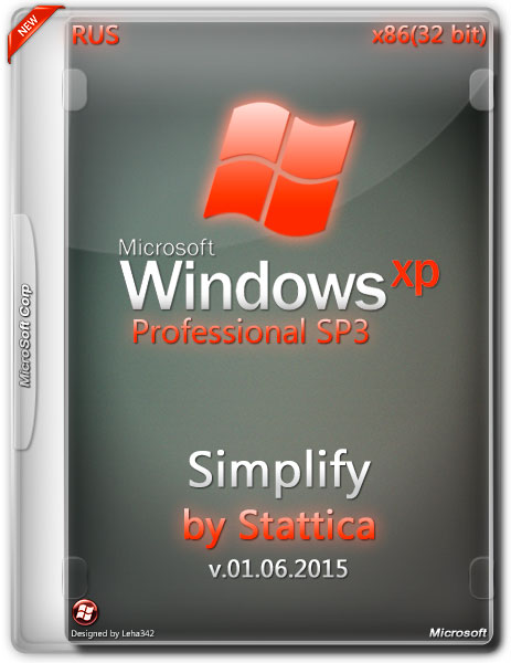 Windows XP Pro SP3 x86 Simplify v.01.06.2015 by Stattica (RUS/2015) на Развлекательном портале softline2009.ucoz.ru